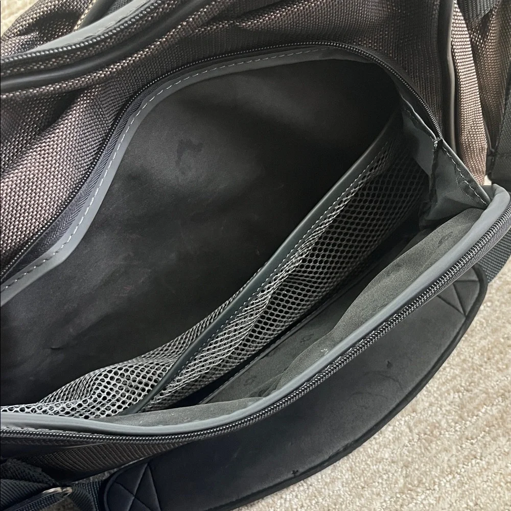 Samsonite Vintage Overnight Travel Bag Brown Gray
